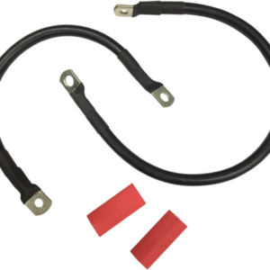 Black Battery Cable Set - '86-'03 XL
