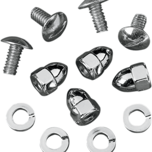 License Plate Fasteners - Acorn Nuts