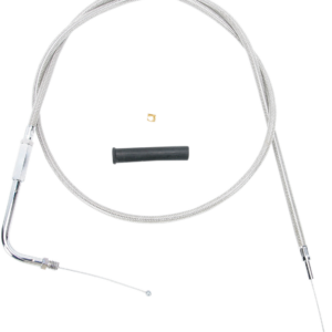 Stainless Braided Throttle Cable - 48"