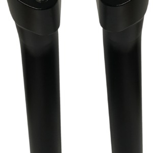 Buffalo Billet Aluminum Handlebar Risers - 9-1/2" - Flat Black
