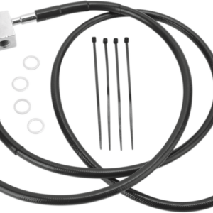 Brake Line - Rear - Black