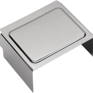 Battery Cover - Raised - Chrome