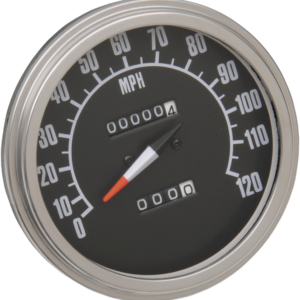 5" MPH FL-Style 2:1 Speedometer with Tach - '68-'84 Black Face