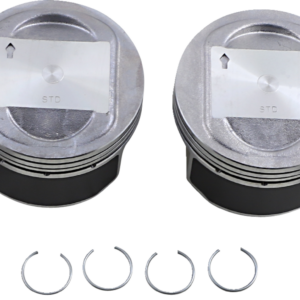 Pistons - Big Bore - 3.875" Bore Standard - 95" Twin Cam