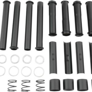 Pushrod Tube Kit - Black - Big Twin