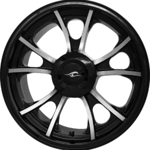 Rear Wheel - Largo 3D - Single Disc/with or without ABS - Black Cut - 18x7
