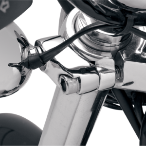 Turn Signal Mount Kit - 39 mm/49 mm - Chrome