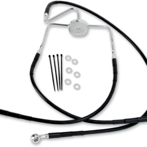 Brake Line - Front (Lower/Upper) - Black