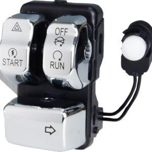 Can Bus Handlebar Control Module - Right - Chrome