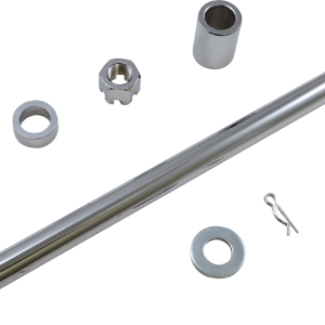 Axle Kit - Rear - Chrome - '00-'01 Touring