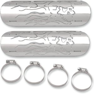 Flame Skull Heat Shields