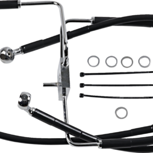 Brake Line - +6" - Black - XL