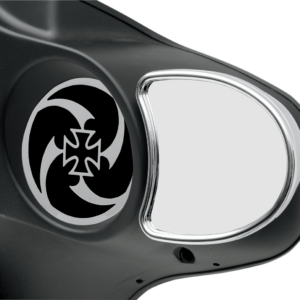 Mirror - Side View without Blind Spot - Half-Moon - Chrome