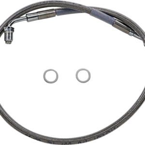 Brake Line - +6" - Stainless Steel - '18-'23 Softail