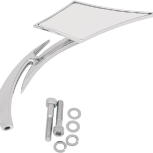 Mirror - Lance - Side View - Diamond - Chrome - Each