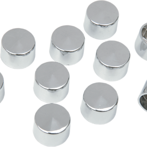 Bolt Covers - 12 Point - 1/4" - Chrome - 10 Pack