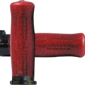 Old School Rubber Grips - Sparkling Red