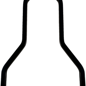 Square Sissy Bar - Black - 10.14" H x 8.75" W