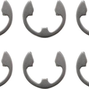 Axle Nut Retainers - Rear - Chrome - 10 Pack - '02-'13 Touring