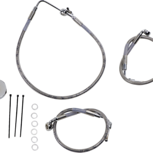 Brake Line - Front (Lower/Upper) - Stainless Steel