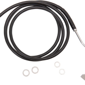 Brake Line - Front (Upper) - Black - +6" with ABS