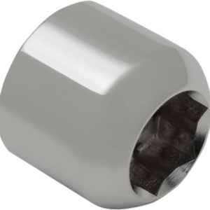 Axle Nut - Rear - Chrome - M24-1.5" Thread