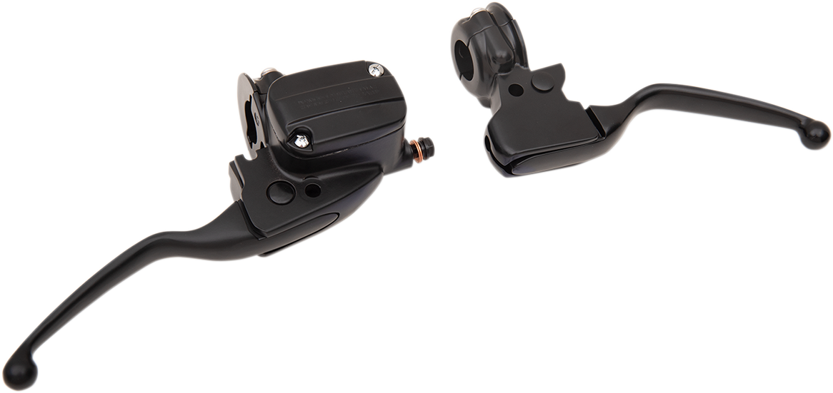 Handlebar Control Kit - 15 mm Master Cylinder - '08 - '13 FLT - Black