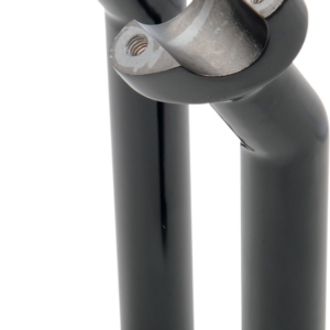 Forged Aluminum Handlebar Risers - Pullback - 8-1/2" - Black