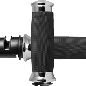 Custom Contour Grips - TBW - Chrome