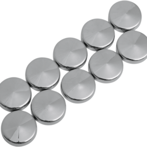 Bolt Covers - Torx - 1/4" - Chrome - 10 Pack