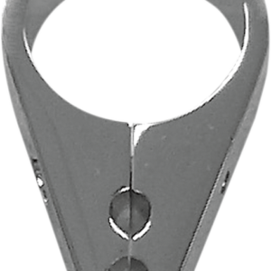 Cable Clamp - Dual Throttle/Idle - 1" - Chrome