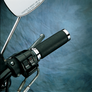 Textured Black Rubber Grips - TBW