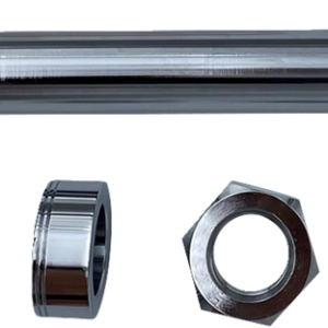 Axle Kit - Rear - Chrome - '18-'25 Breakout/Fat Boy