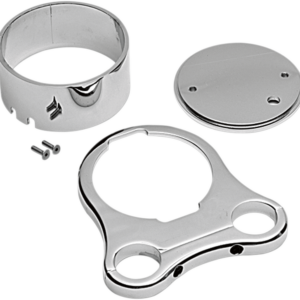1.25" T-Bar Single Gauge Mount - Chrome - For '00-'22 OEM Style Gauges