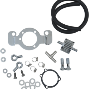 Crankcase Breather with Support Bracket Kit - Sportster