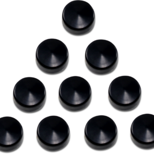 Bolt Covers - Hex - 9/16" - Black - 10 Pack