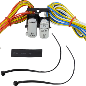 Handlebar Switch Kit - Dimmer/Horn - Chrome