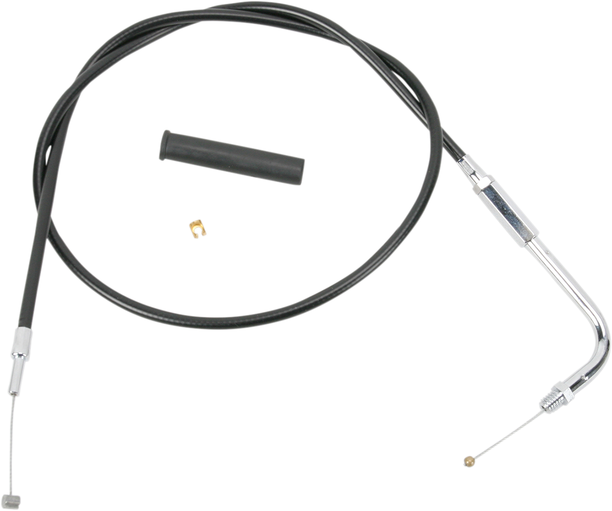 Black Vinyl Throttle Cable - 32-1/2"
