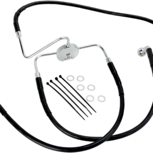 Brake Line - Front (Lower/Upper) - Black