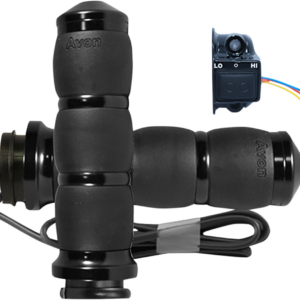Heated Grips - Velvet Air - TBW - Black