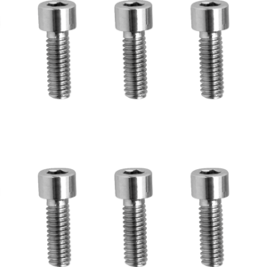 Bolts - Socket-Head - Replacement - Smooth/Coarse Thread - #8-32 x 1/2" - 10 Pack