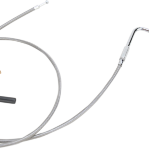 Stainless Braided Throttle Cable - 52"