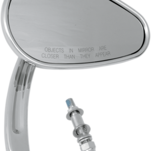 Mirror - Side View - Teardrop - Chrome - Right