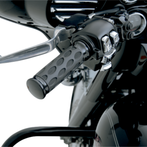 Custom Rubber Grips - Hotop - Black/Rubber