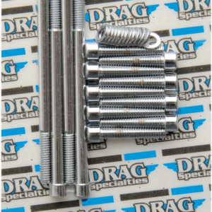 Bolt Kit - Primary Cover - Smooth - Chrome - Touring