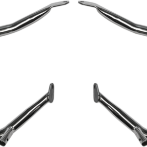 Rear Saddlebag Bars - Chrome - Touring