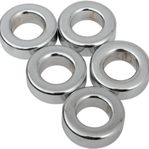 Spacer - Chrome - 3/8" x 3/4" x 1/4"