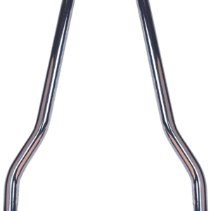 Round Tapered Sissy Bar - Chrome - 11.49"H x 8.25"W
