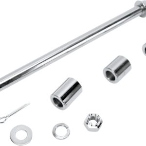 Axle Kit - Rear - Chrome - '00-'05 Dyna