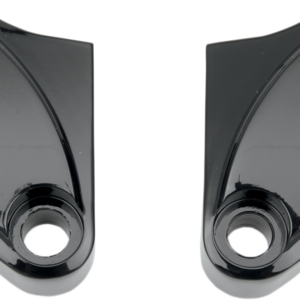 Handlebar Riser Clamp - Two-Piece - Black